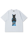 Flame Figure T-Shirt White