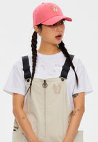 Metal Radog Face Ball Cap Pink