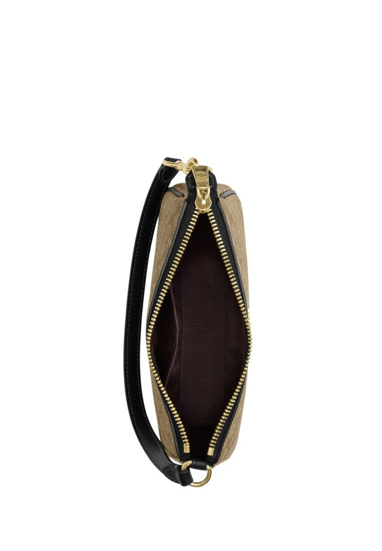 Nolita 19 In Colorblock Signature Canvas Khaki Black