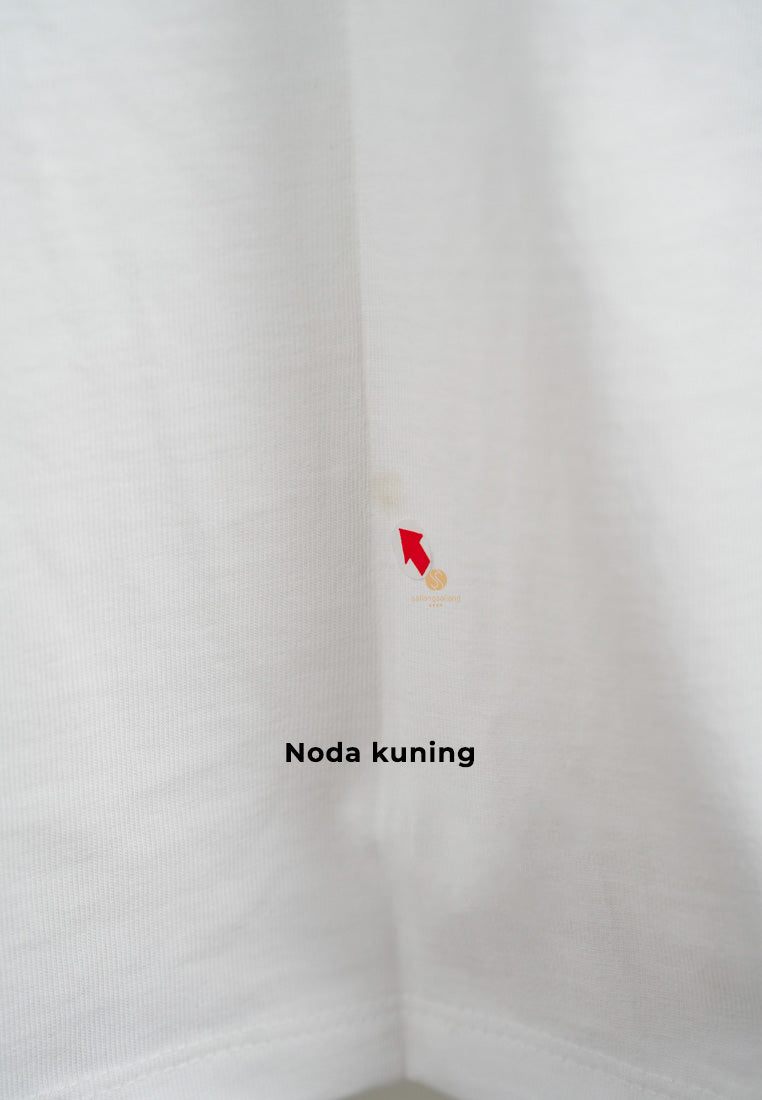 [DEFECT SALE 315] Colorful T-Shirt F White Gaeddong