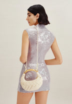 Orla Weave Handbag - White