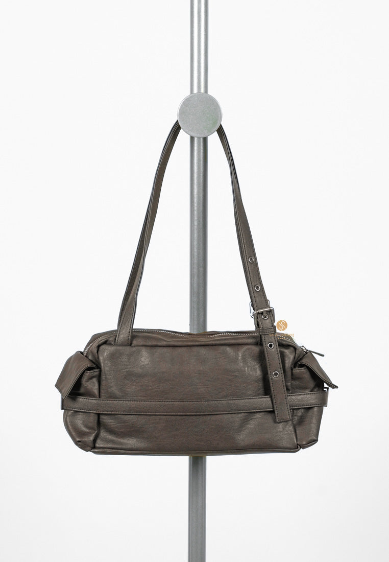 [DEFECT SALE 300] Belt Utility Bag M Brushed Chocolate