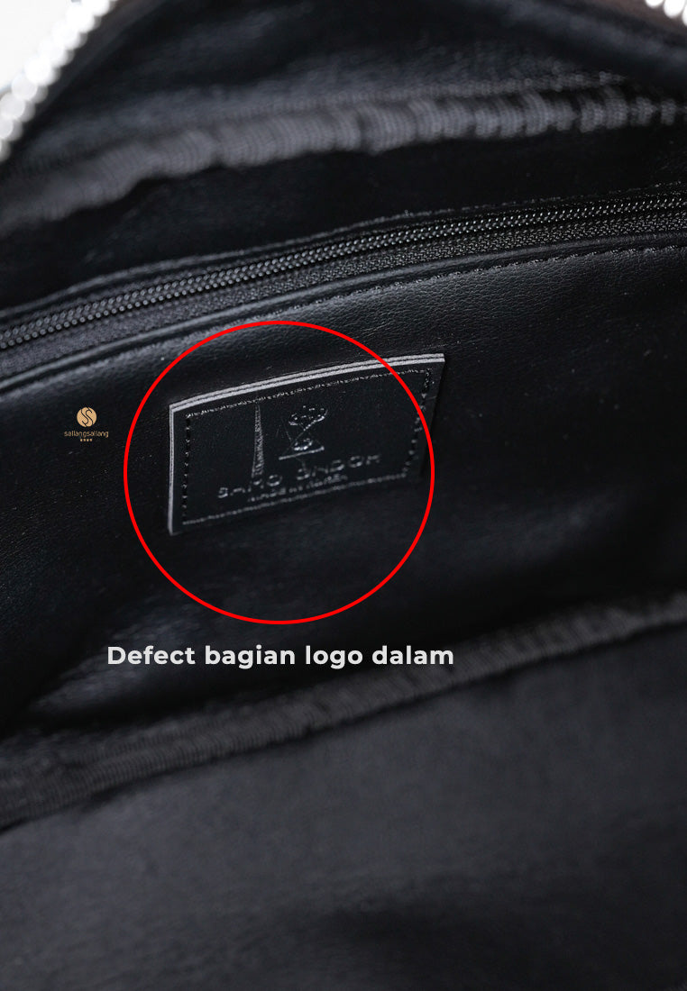[DEFECT SALE 300] Belt Utility Bag M Brushed Chocolate
