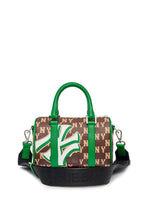 Monotive Coated Canvas S-Boston Bag NEW YORK YANKEES Dark Brown
