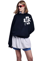 Sweatshirt CloverMardi Navy White