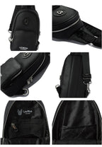 Modern Eco Leather Slingbag Black