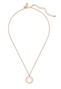 Full Circle Mini Pendant Clear Rose Gold
