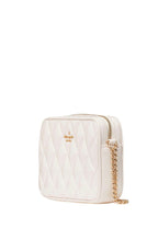 Glimmer Quilted Patent Leather Boxed Crossbody Set Parchment
