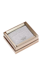 Glimmer Small Slim Card Holder Lunar Light