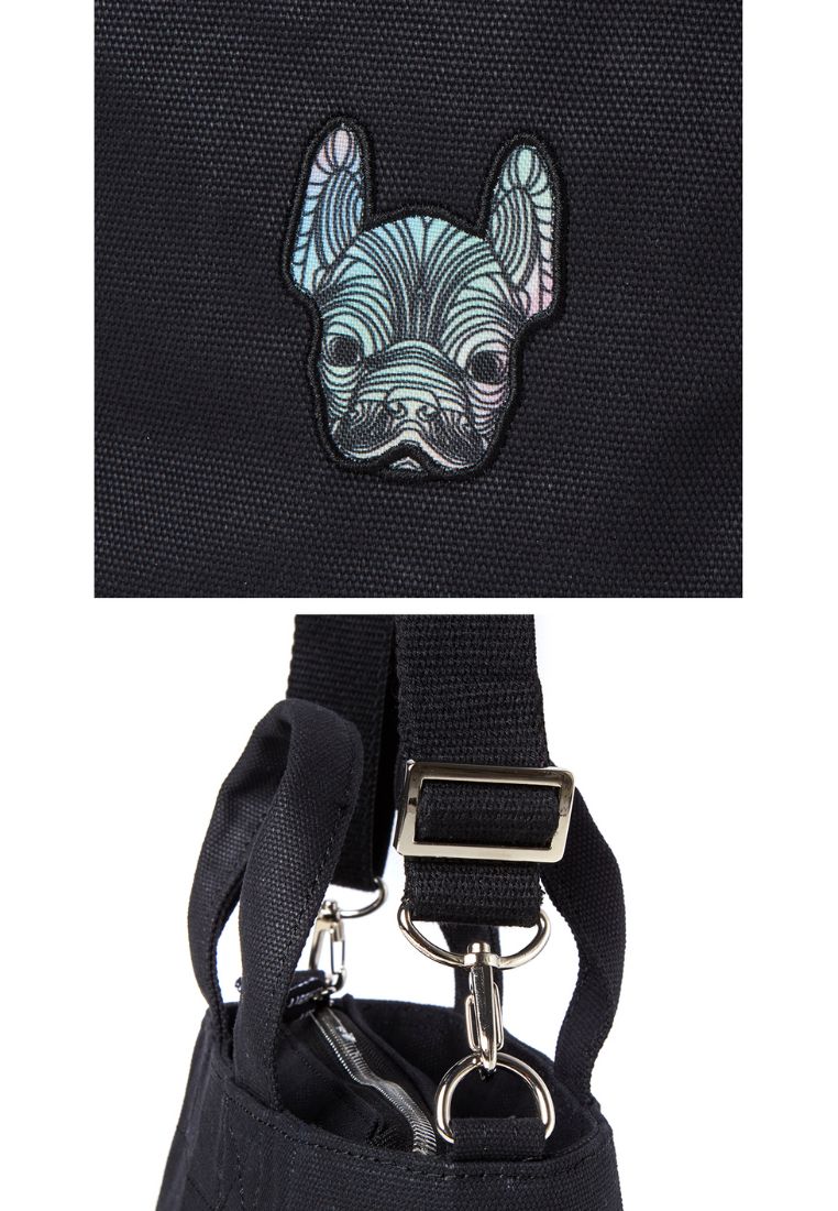 Gradation Radog Two Way Tote Bag Black