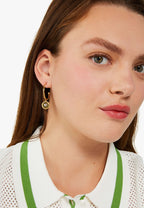 Heartful Hoops Gold Silver