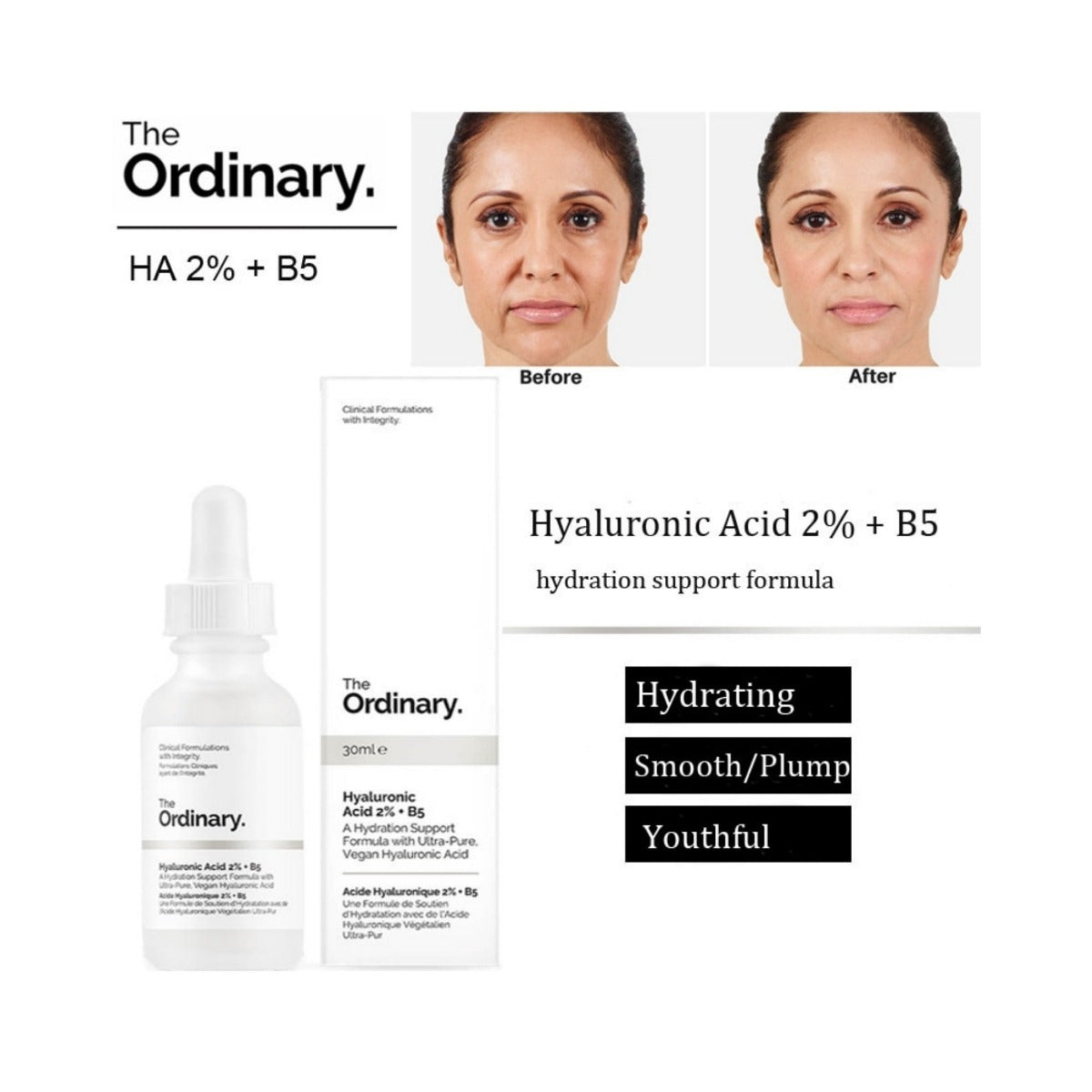 THE ORDINARY HYALURONIC ACID 2% + B5 (30mL)