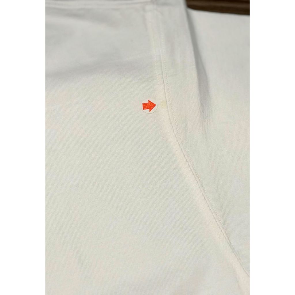 [DEFECT 442] Small Classic Logo Tee White SIZE L