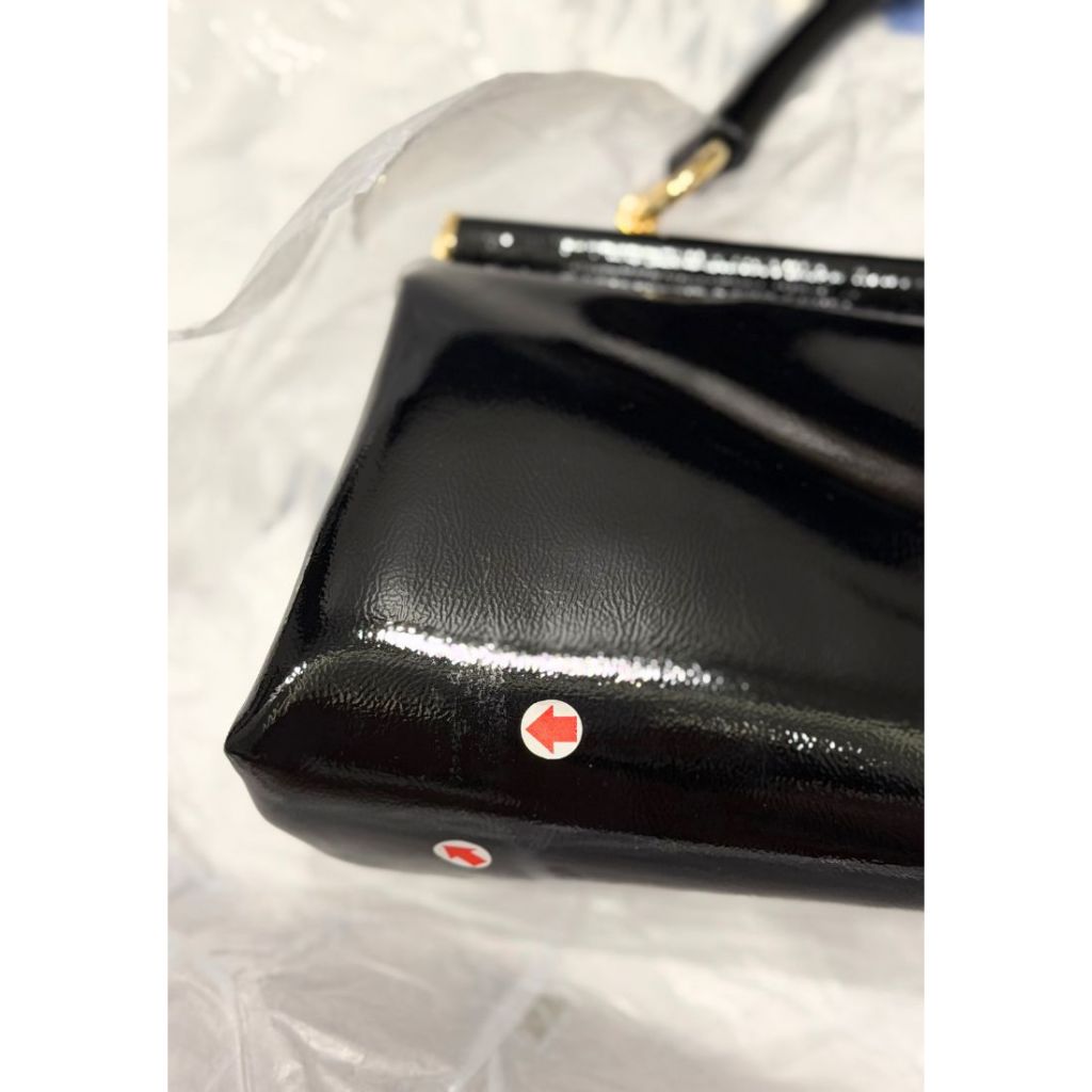 [DEFECT 458] Danna Top Handle Bag black