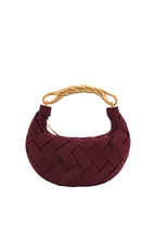 Orla Weave Handbag - Claret