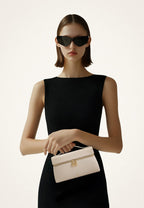 Thea Top Handle Bag - White