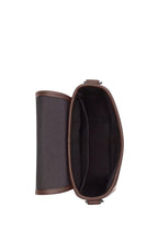 Lucas Crossbody In Signature Jacquard Oak Maple