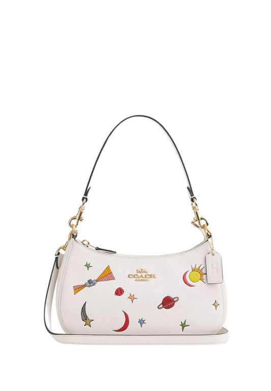 Coach X Observed By Us Teri Shoulder Bag In Leather With Print
