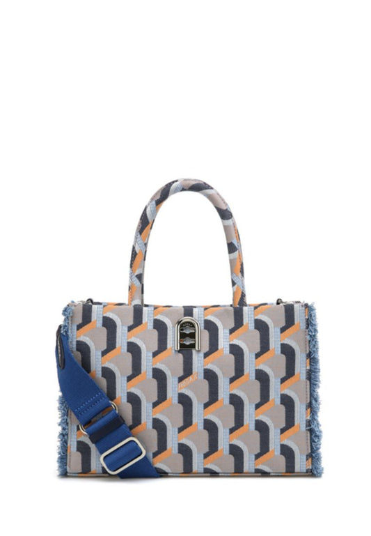 Jeans Monogram Day Tote Jardin Navy SM