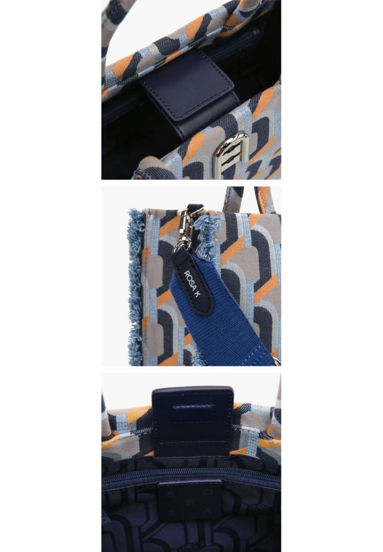 Jeans Monogram Day Tote Jardin Navy SM