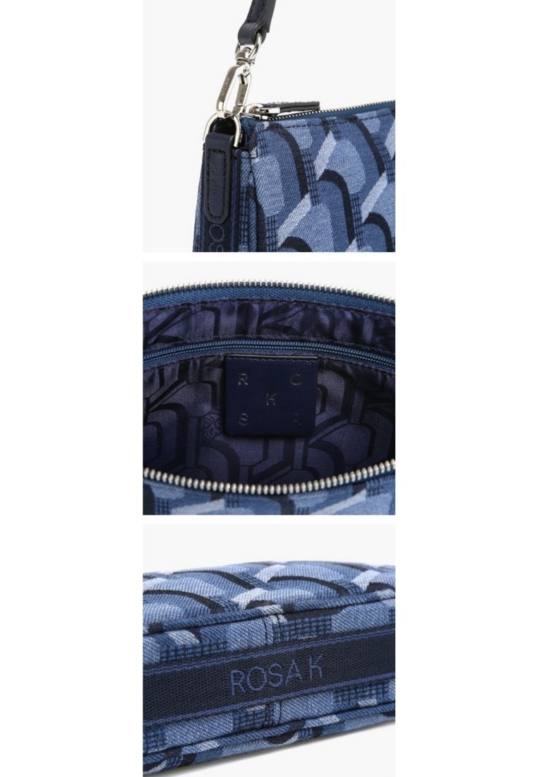 Jeans Monogram Petit Shoulder Denim Blue MM