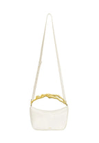 Jenny Human-shaped Handle Handbag - White