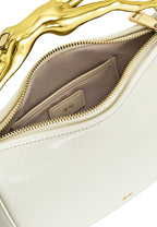 Jenny Human-shaped Handle Handbag - White