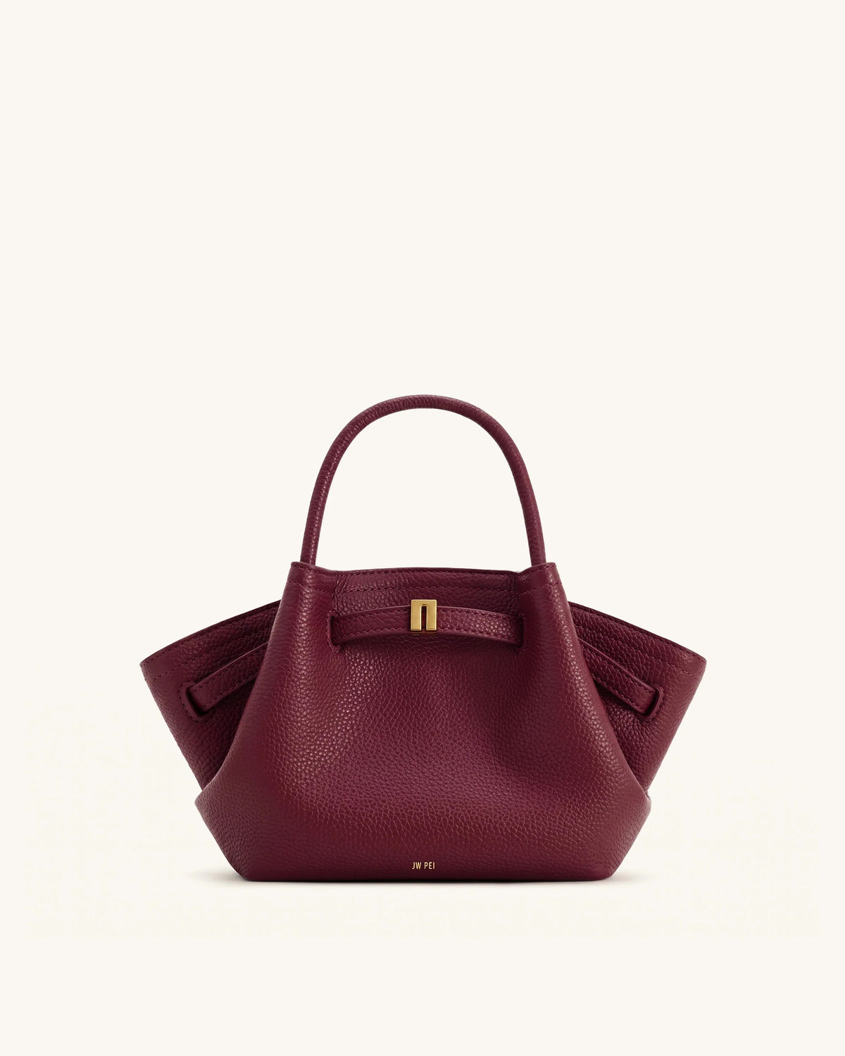 Hana Mini Tote Bag - Burgundy
