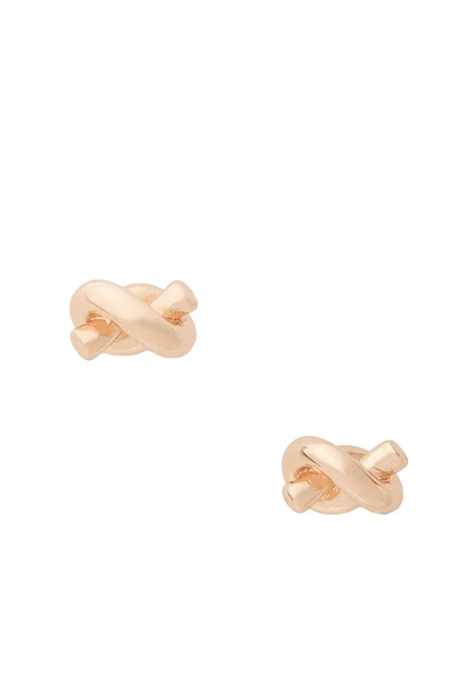 Sailor's Knot Studs Rose Gold