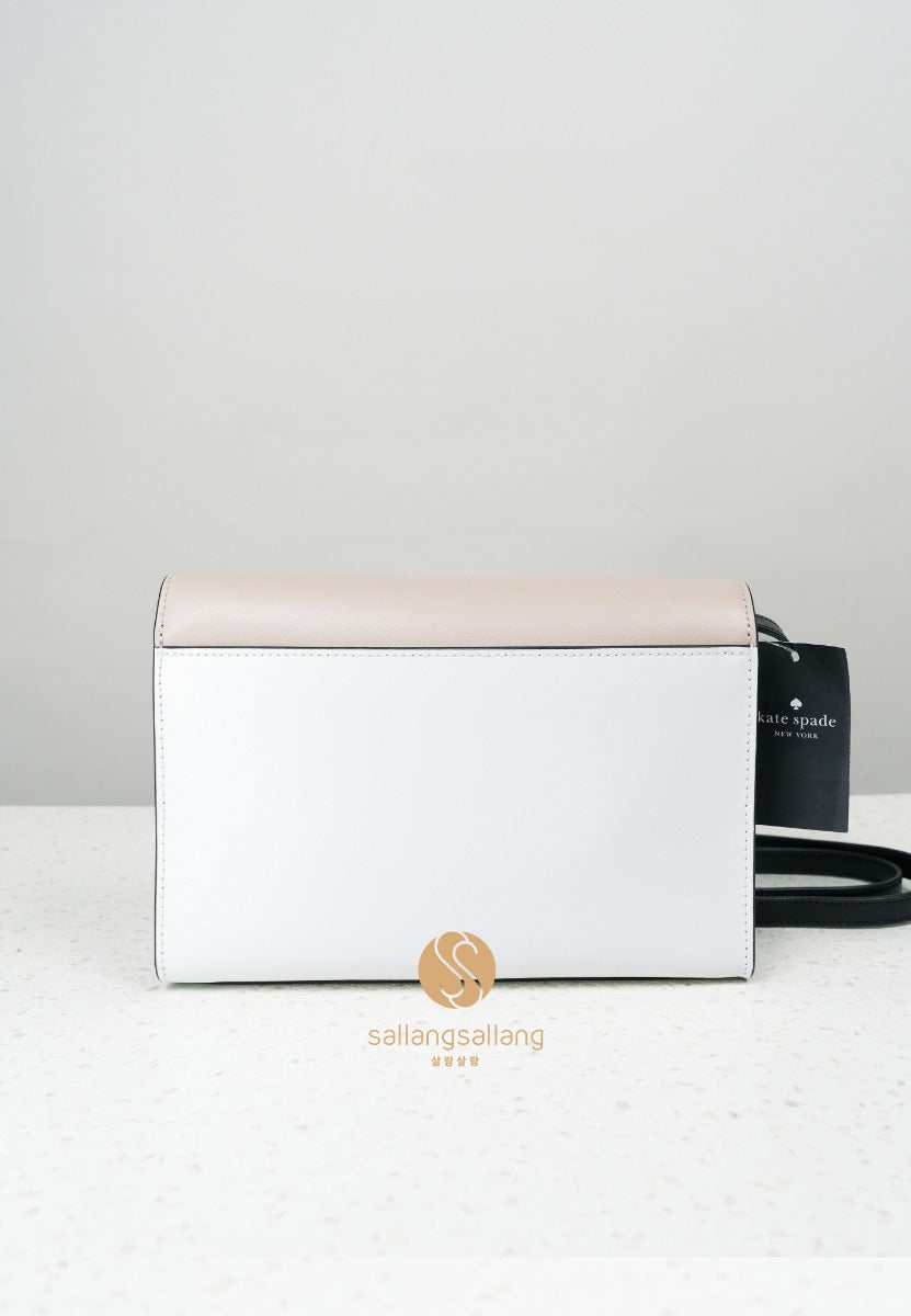 [DEFECT SALE 02] Carson Convertible Crossbody warm beige multi