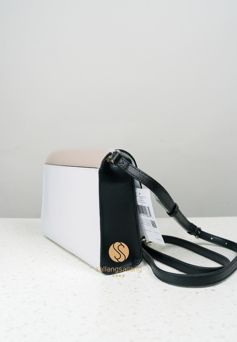 [DEFECT SALE 02] Carson Convertible Crossbody warm beige multi
