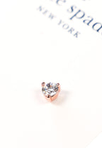 Spell It Out Studs And Huggies Set Rose Gold