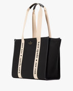 Kip Canvas Large Tote Bag Black