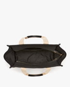 Kip Canvas Large Tote Bag Black