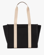 Kip Canvas Large Tote Bag Black