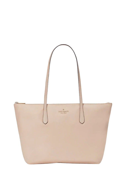 Kitt Nylon Large Tote Warm Beige