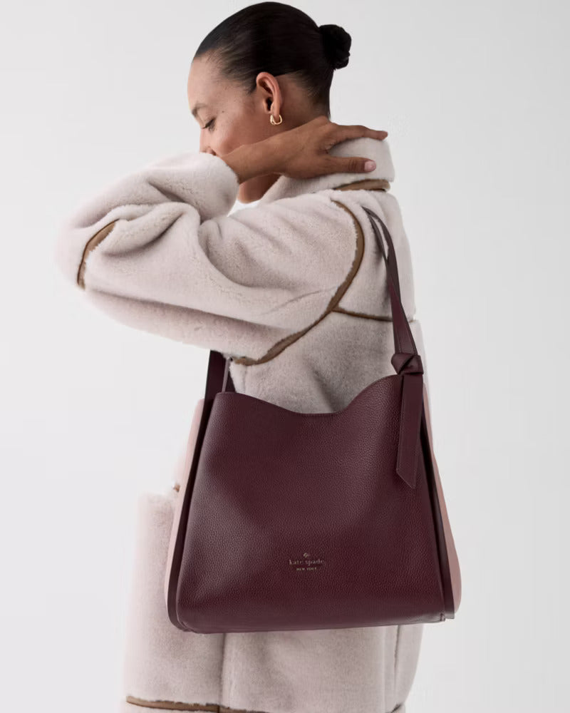 Knott Colorblock Large Carryall Grenache Multi