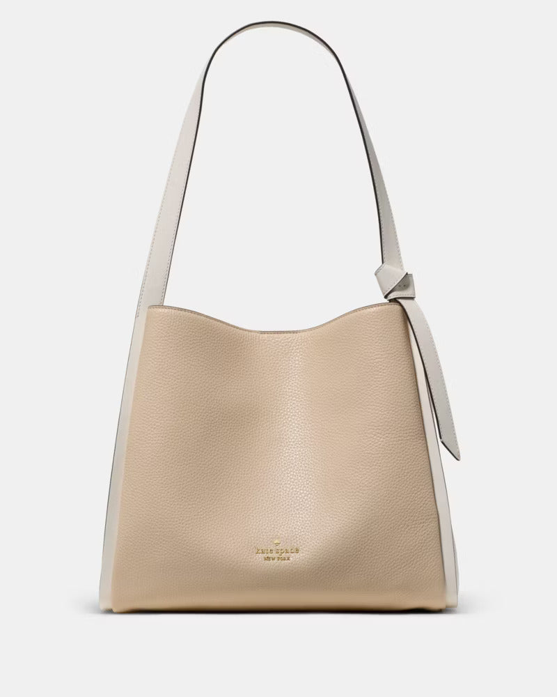 Knott Colorblock Large Carryall Light Cream Multi