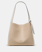 Knott Colorblock Large Carryall Light Cream Multi