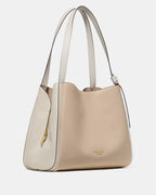 Knott Colorblock Large Carryall Light Cream Multi