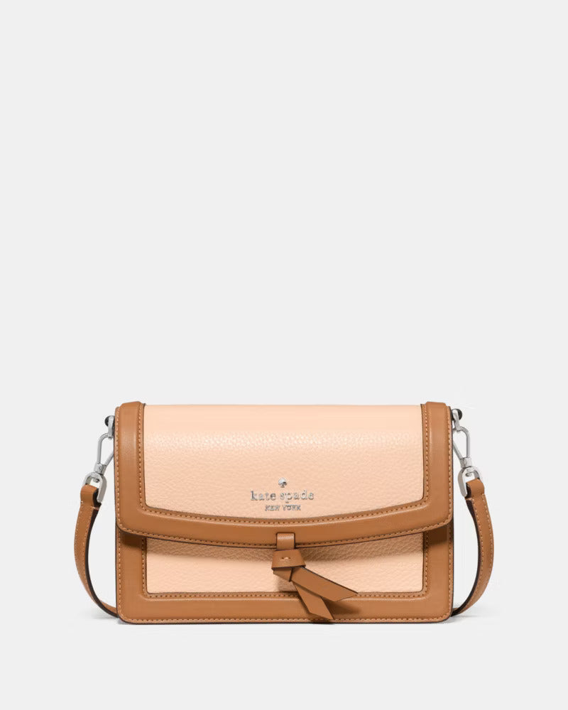 Knott Mini Crossbody Bag Crisp Peach Multi
