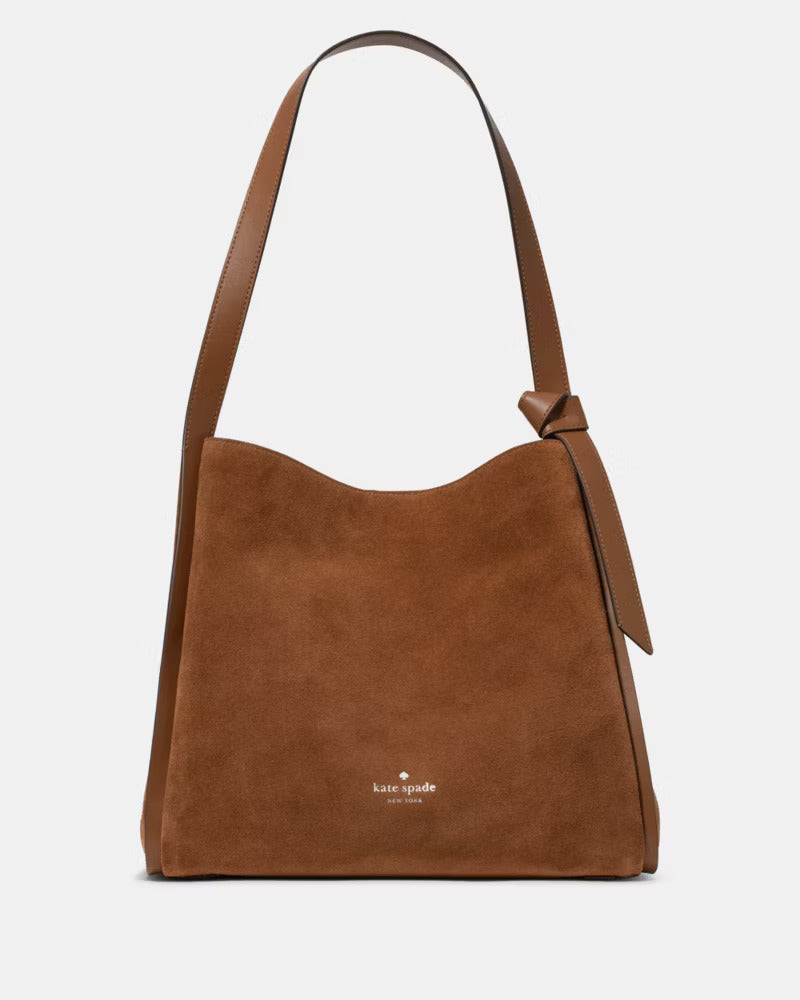 Knott Suede Large Carryall Warm Gingerbread