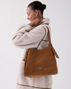 Knott Suede Large Carryall Warm Gingerbread