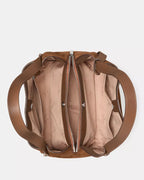 Knott Suede Large Carryall Warm Gingerbread