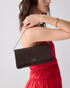 Ivy Crossbody Bag Hot Fudge