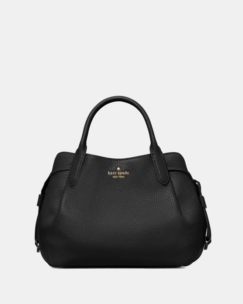 Dumpling Satchel Bag Black