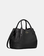 Dumpling Satchel Bag Black