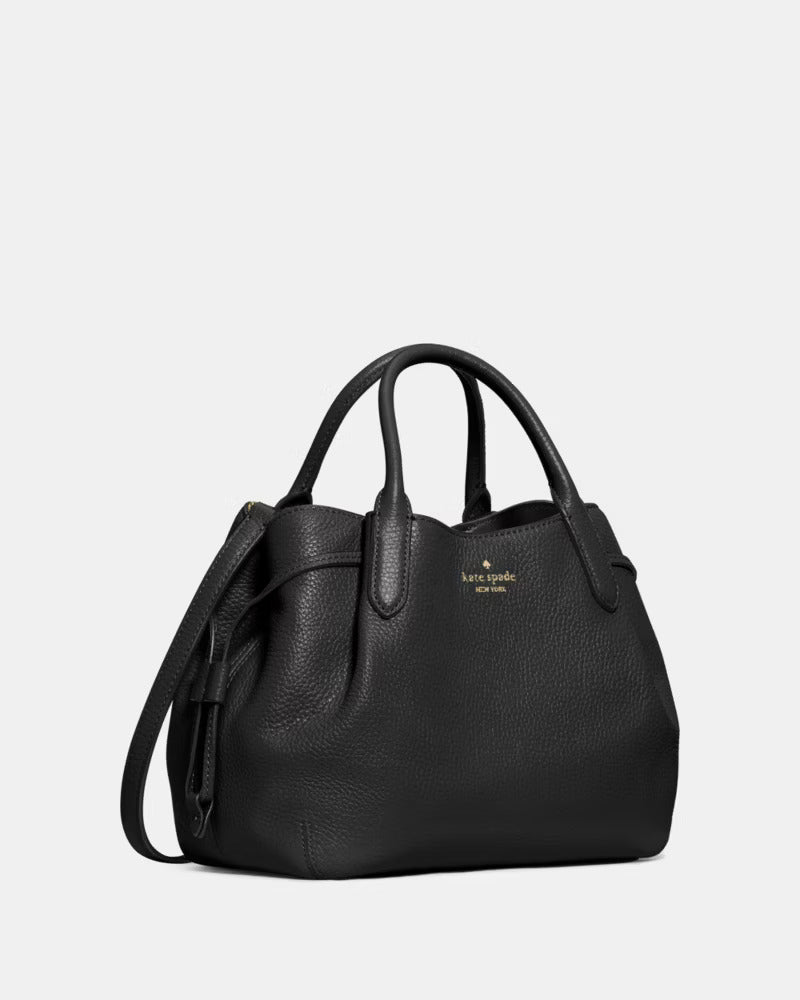 Dumpling Satchel Bag Black