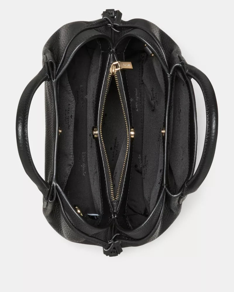 Dumpling Satchel Bag Black