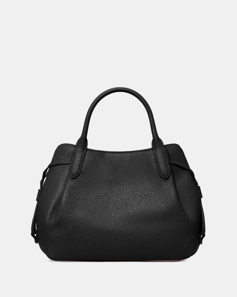 Dumpling Satchel Bag Black
